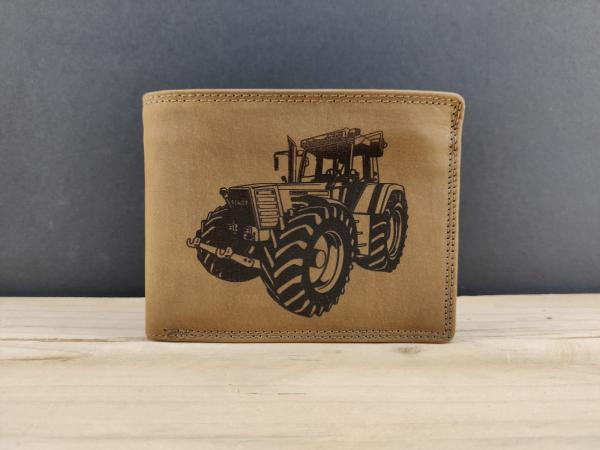 Fendt Favorit 824 Echt Leder Geldbörse